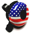 American Flag Bell